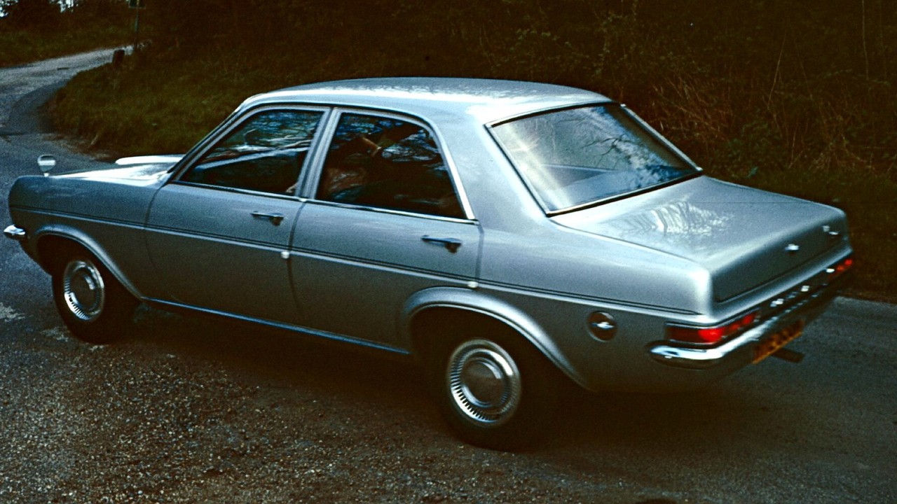 A Vauxhall Viva HC four-door