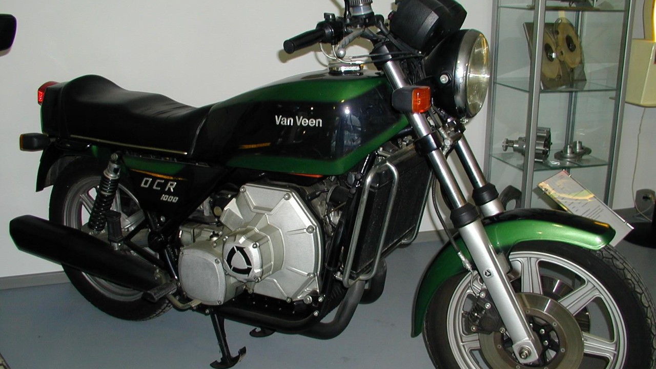 A Van Veen OCR 1000 rotary motorcycle