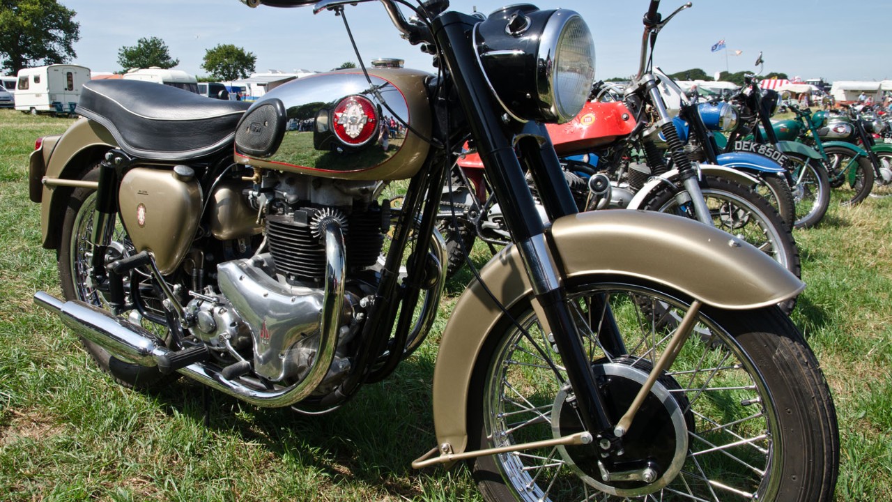 A 1959 BSA A10 Golden Flash