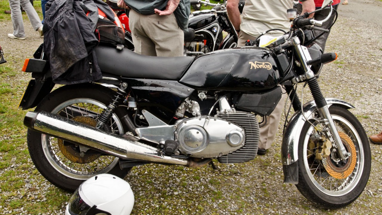 A Norton Classic rotary motorcycle