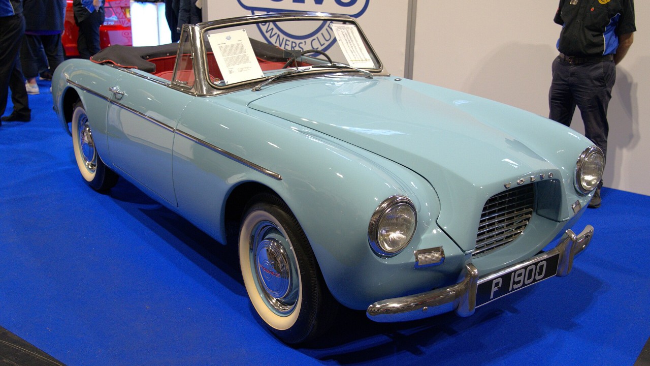 A 1957 Volvo Sport P1900