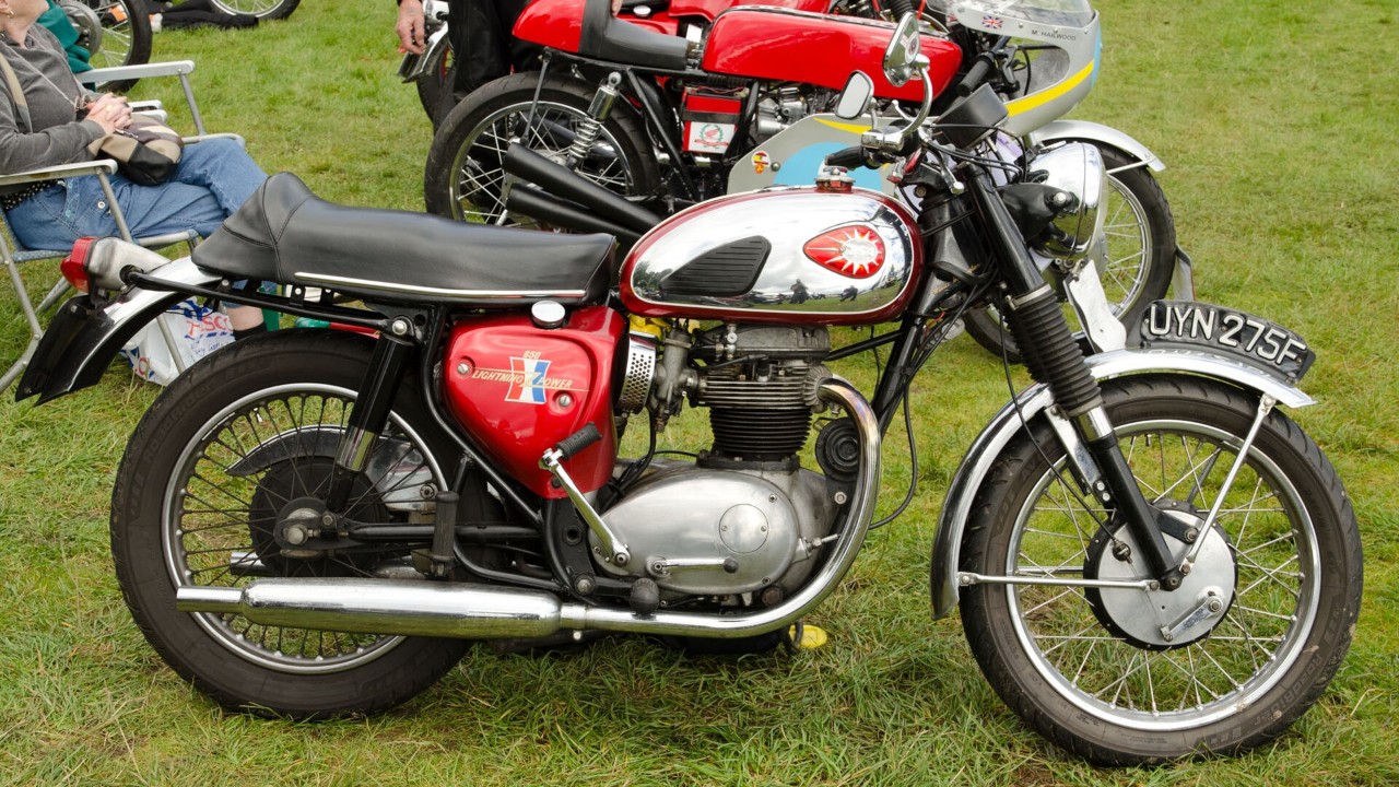 A 1968 BSA A65 Lightning
