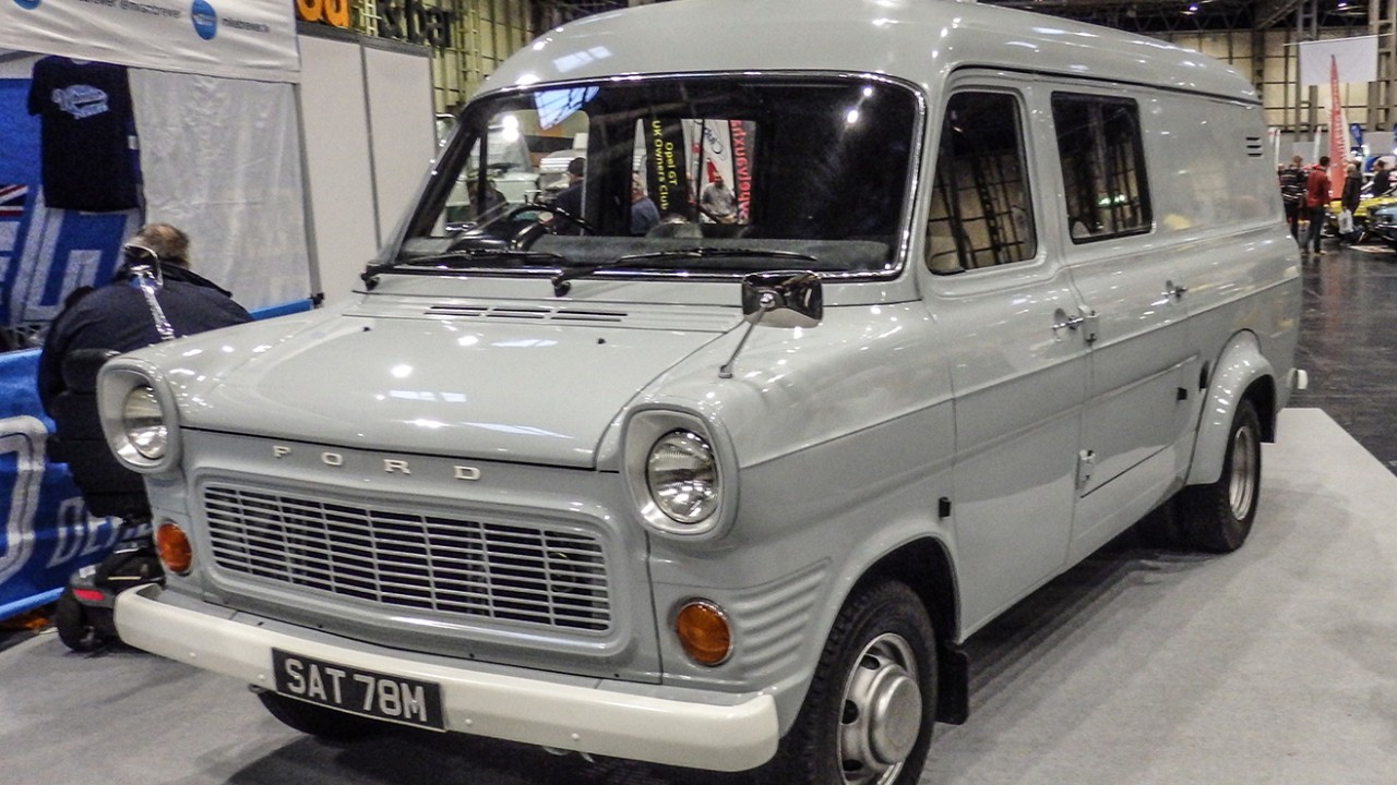A Mk1 Ford Transit van