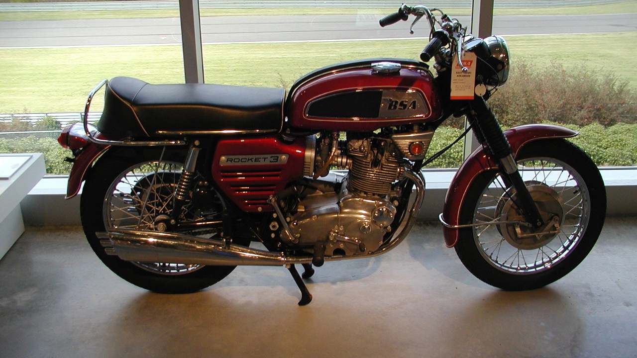 A BSA Rocket 3 triple