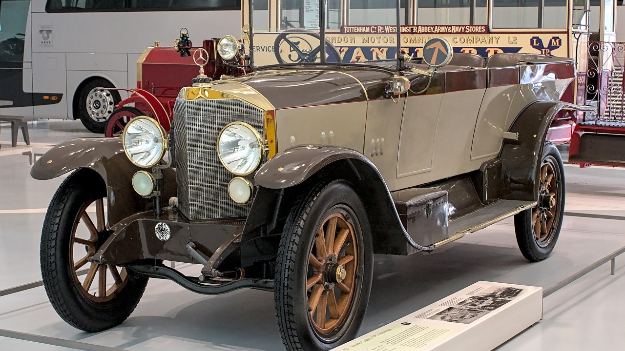 A Mercedes-Knight 16/45 hp tourer