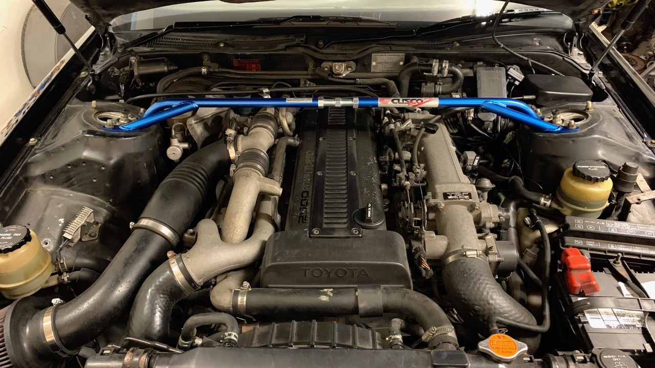 A 1JZ-GTE in a 1991 Toyota Mark II 2.5GT Twin Turbo