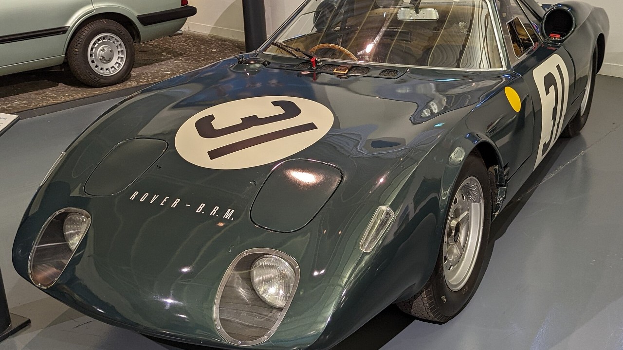 A gas-turbine Rover-BRM driven by Graham Hill and Jackie Stewart finished 10th at Le Mans in 1965