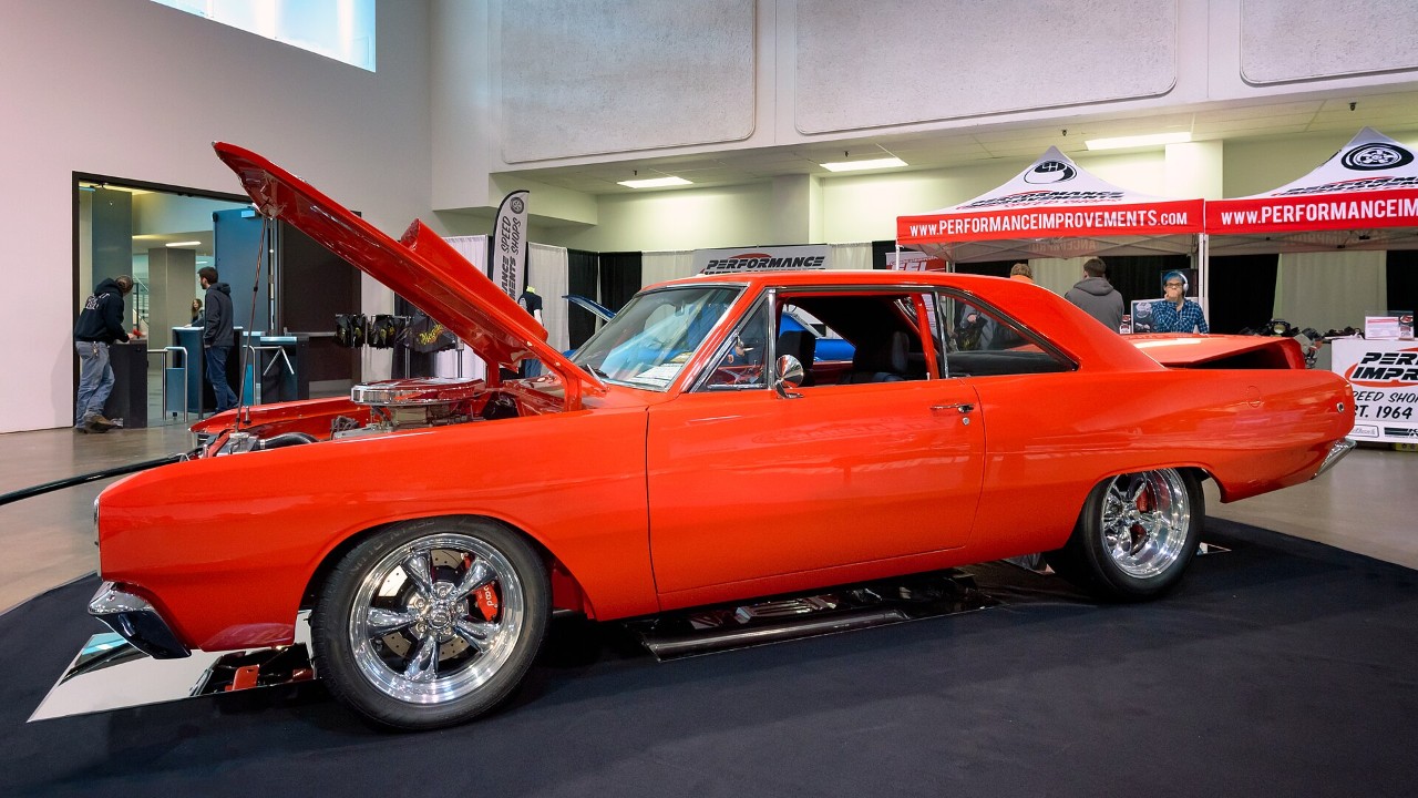 A 1968 Dodge Dart with a B2 Hemi