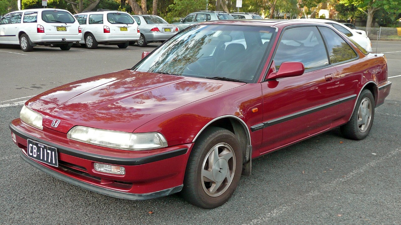 A 1989–1992 Honda Integra, the model line that introduced Honda VTEC
