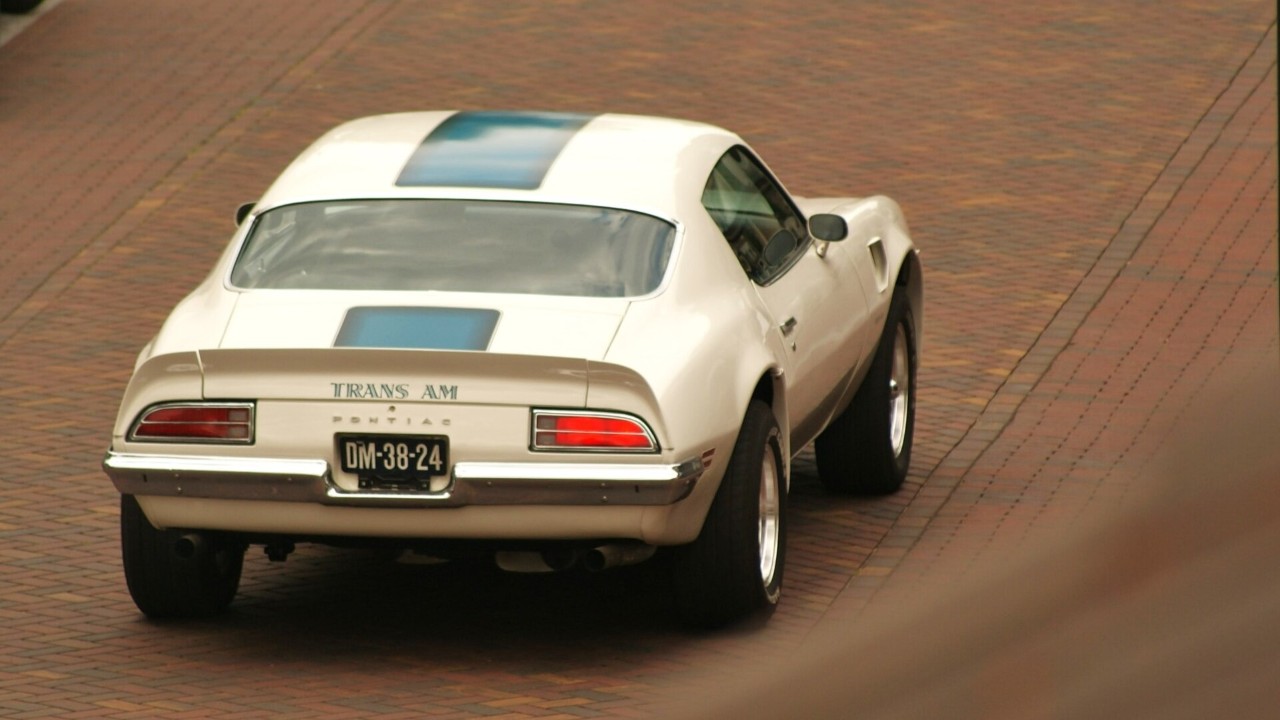 A 1971 Pontiac Firebird Trans Am