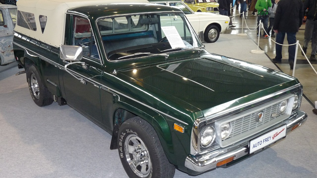 Mazda built 14,336 Rotary Pickups for 1974, then just 632 for 1976 after skipping a model year