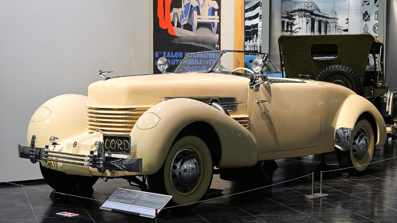 A 1937 Cord 812 Convertible Coupe