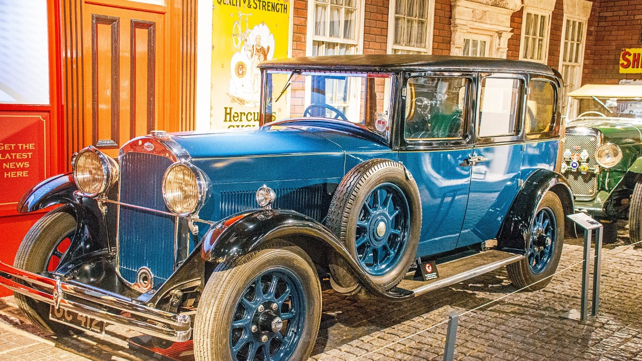 A Humber Super Snipe at the Coventry Transport Museum
