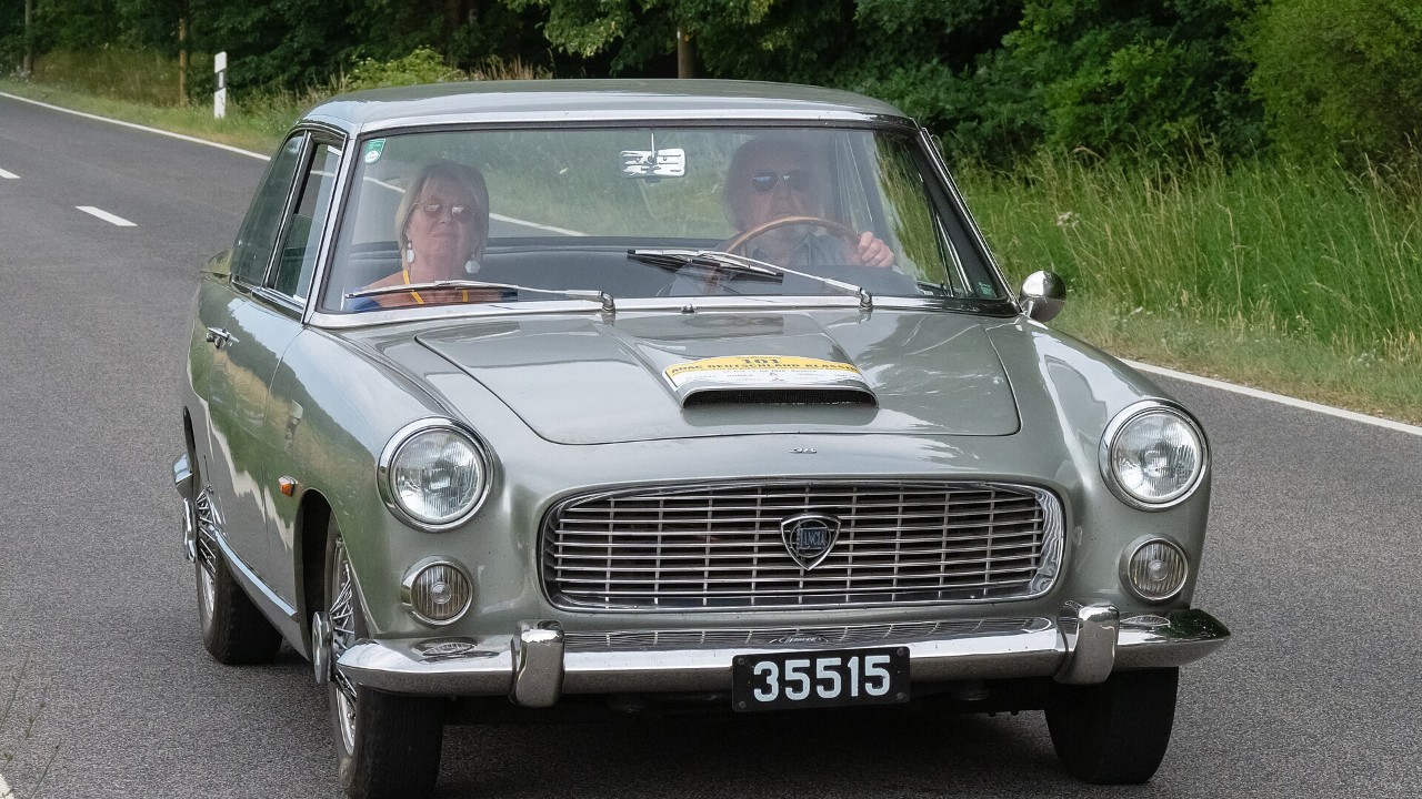 A Lancia Flaminia Coupé by Pininfarina