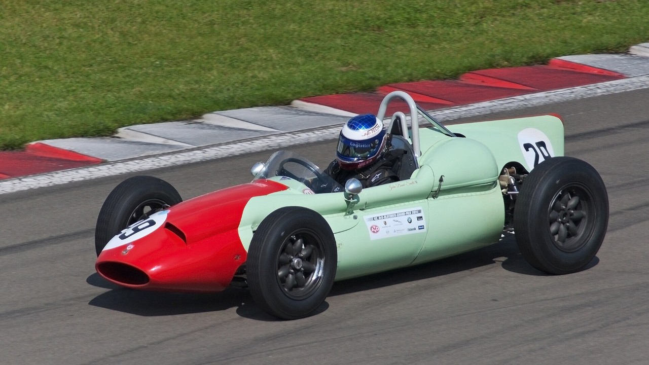 A Cooper T51, the Coventry Climax-powered car of the 1959 title