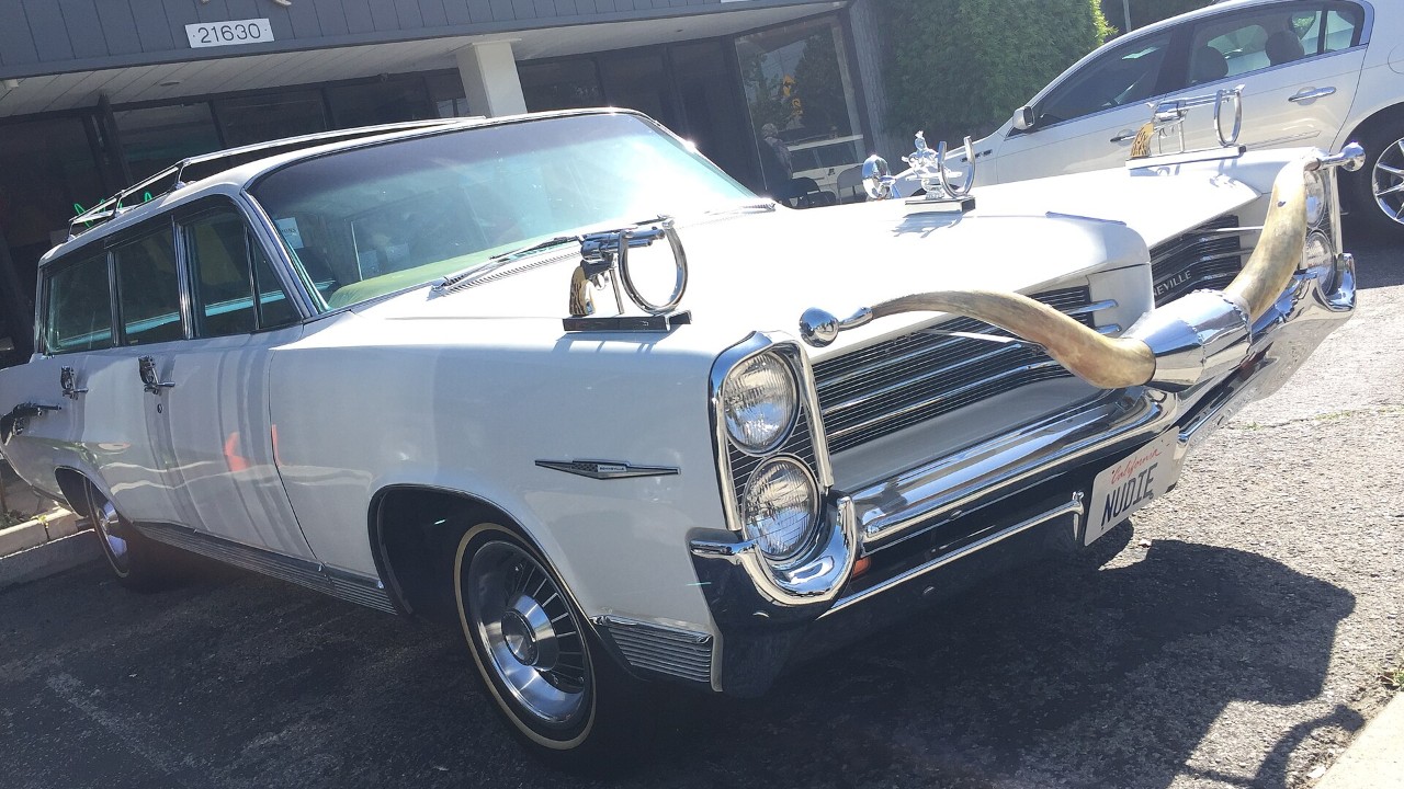 A Nudie Cohn car at the Valley Relics Museum, from the tailor behind the Webb Pierce Bonneville