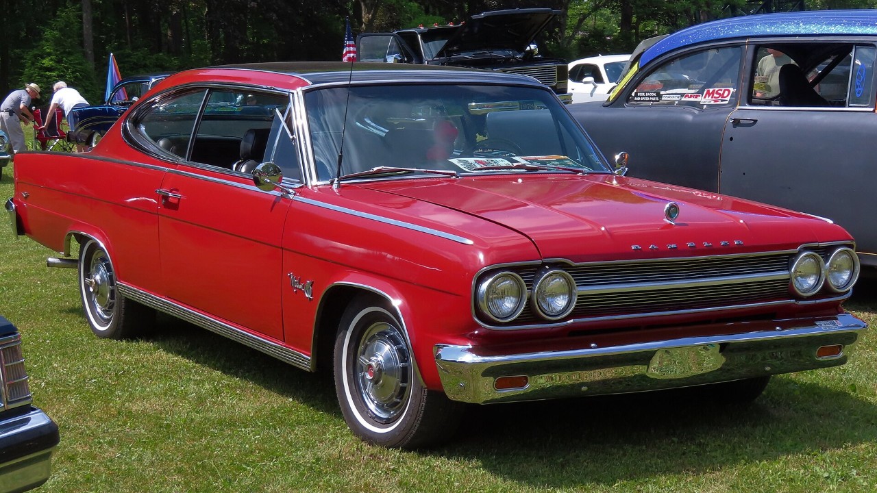 A 1965 Rambler Marlin fastback