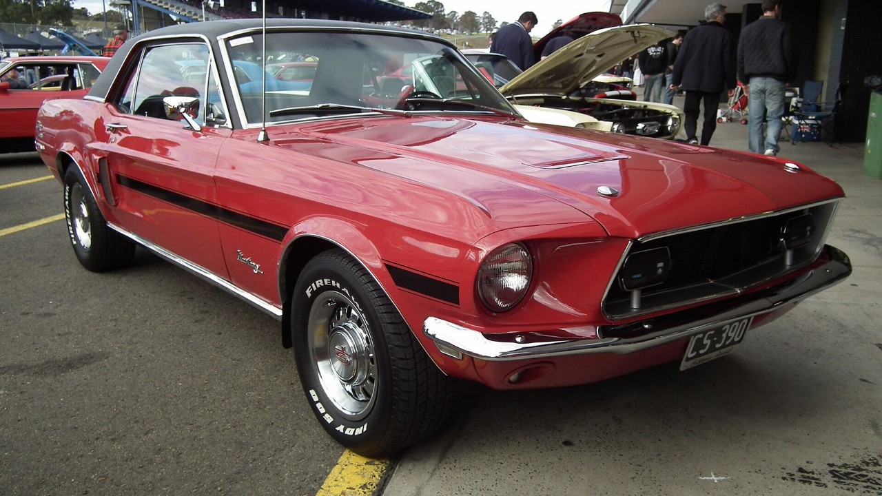 A 1968 Ford Mustang GT/CS California Special