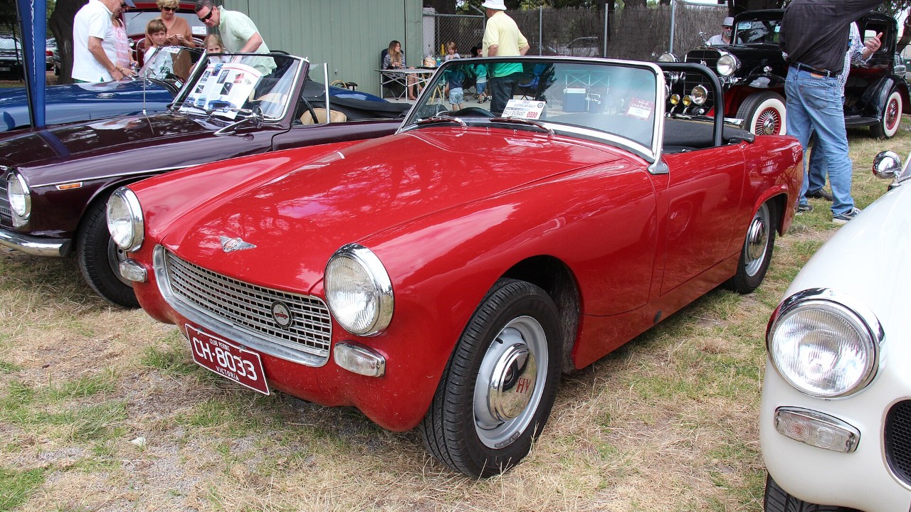 A 1961 Austin-Healey Sprite Mk II