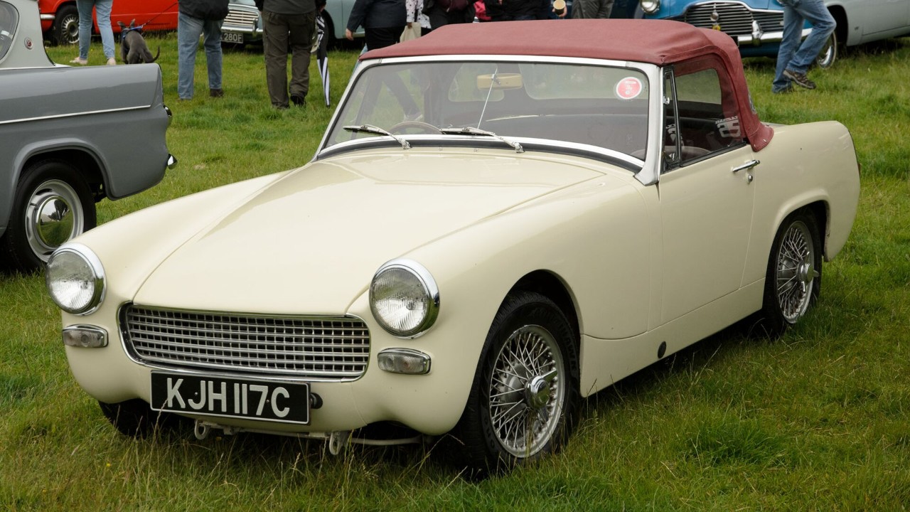 An Austin-Healey Sprite Mk III