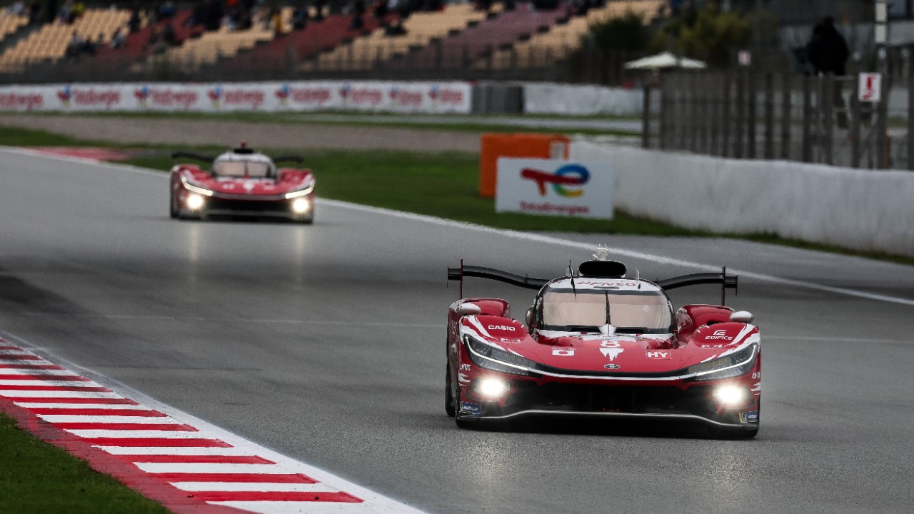 Toyota’s TR010 Hybrid clinched the WEC makers’ title in its debut season with a 1-2 at Barcelona