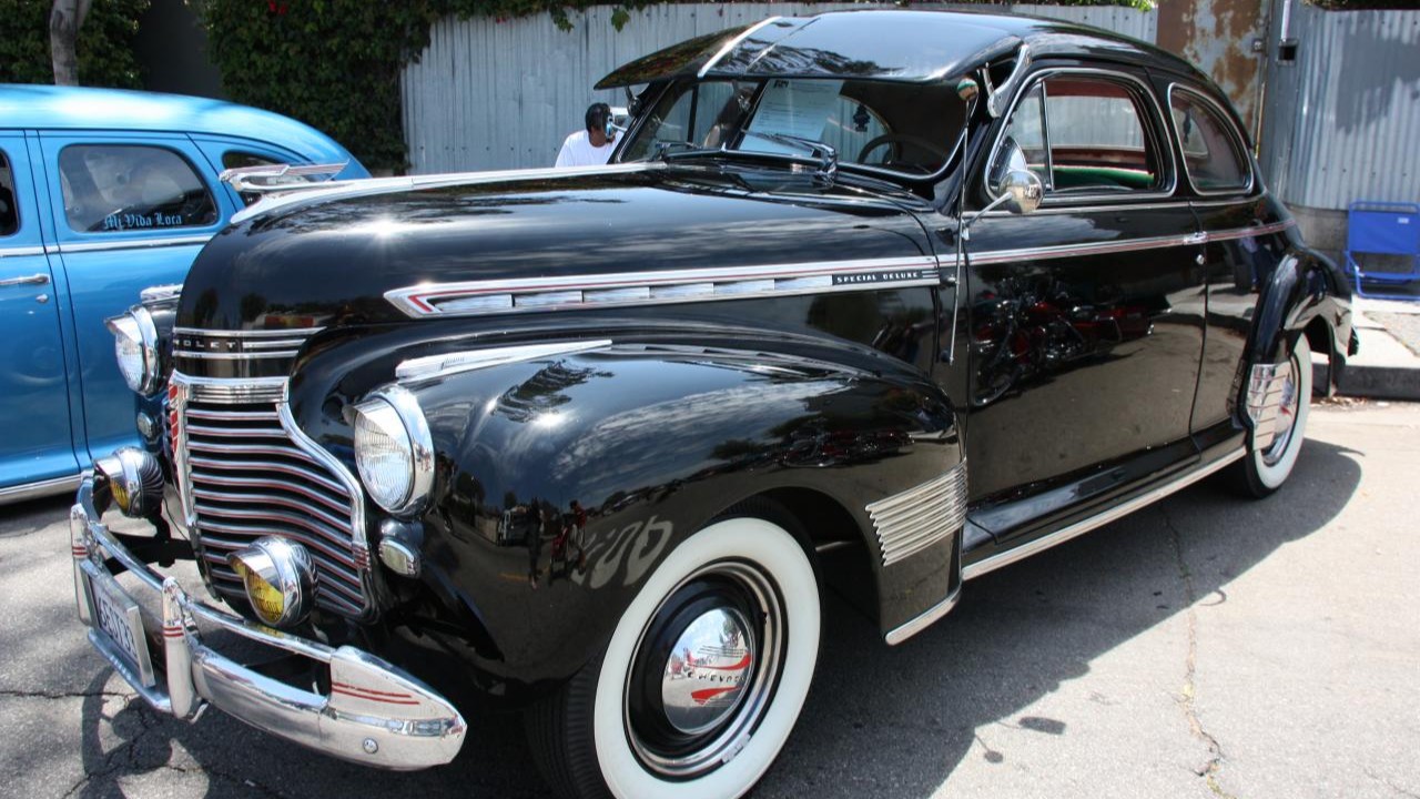 A 1941 Chevrolet Special DeLuxe