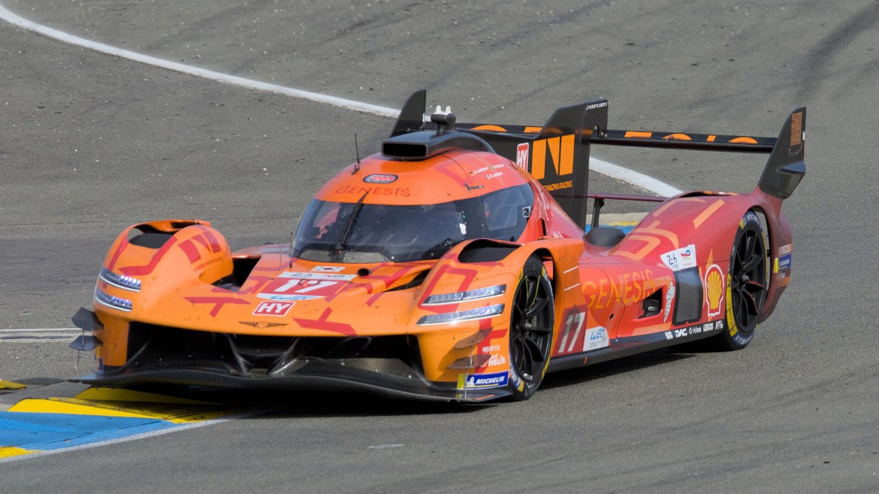 The No. 17 Genesis GMR-001 hypercar at the 2026 24 Hours of Le Mans