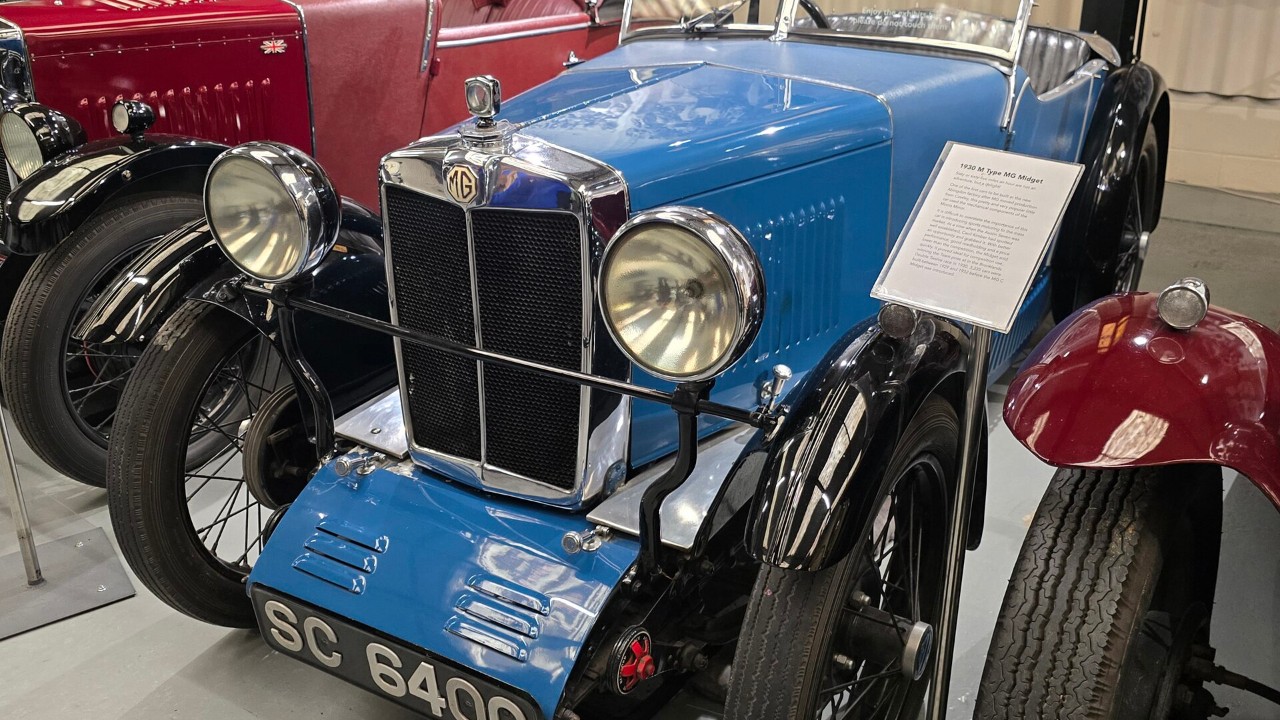A 1930 MG M-Type Midget