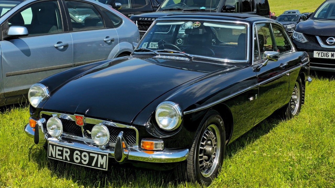 A 1973 MGB GT V8