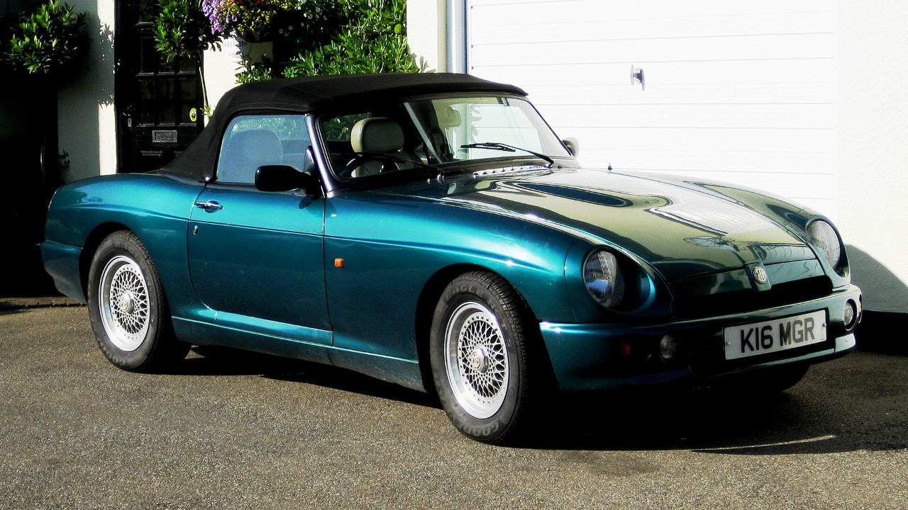 A 1993 MG RV8