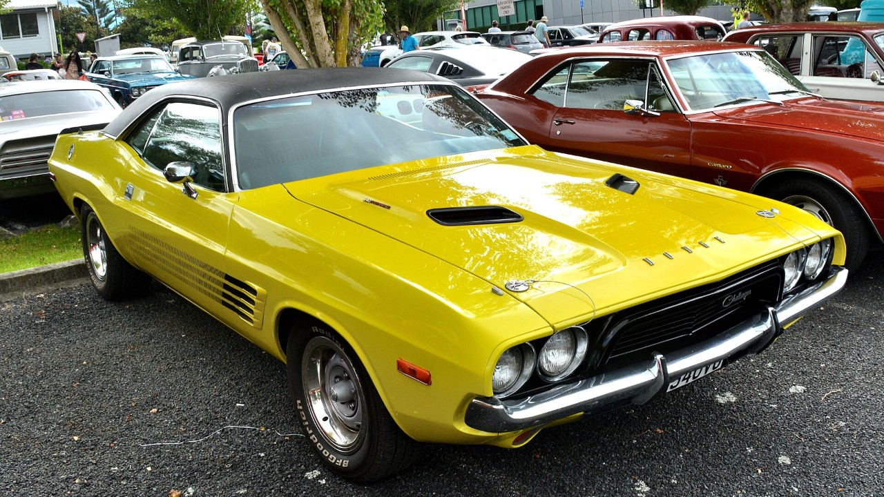A 1972 Dodge Challenger 340
