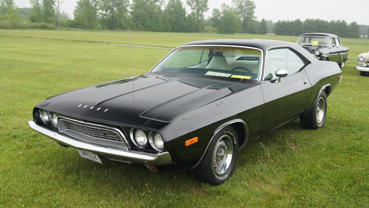 A 1974 Dodge Challenger