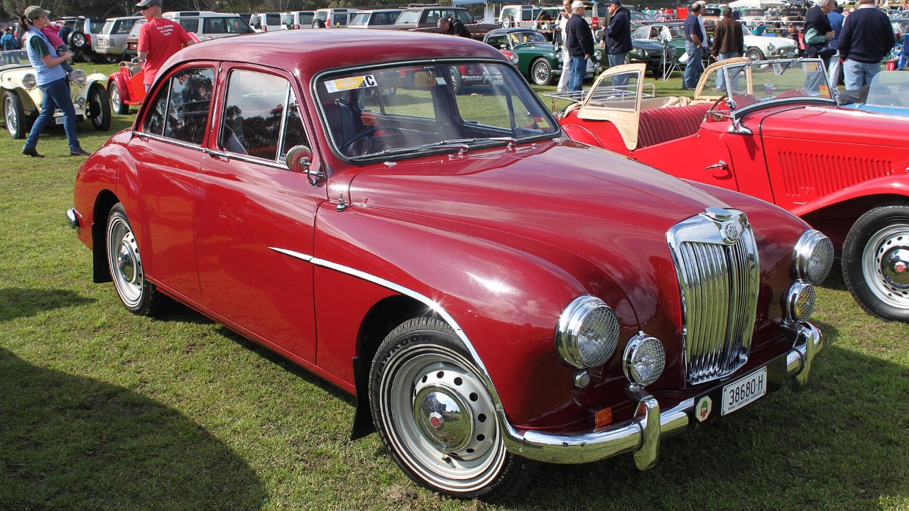 An MG Magnette ZA
