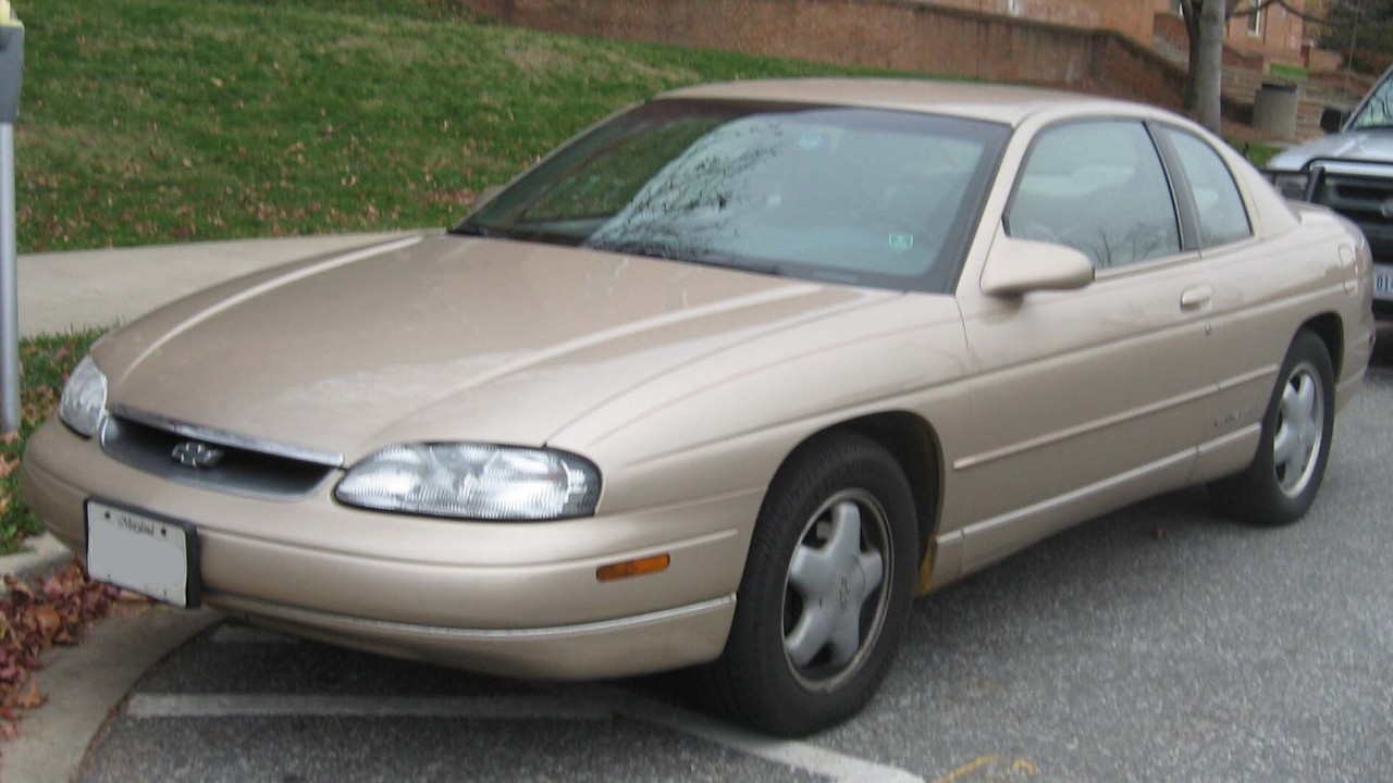 A 1995-1999 Chevrolet Monte Carlo
