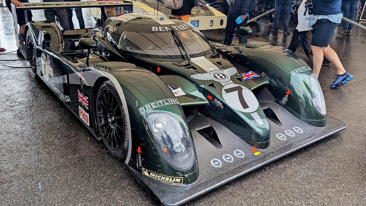 A 2003 Bentley Speed 8