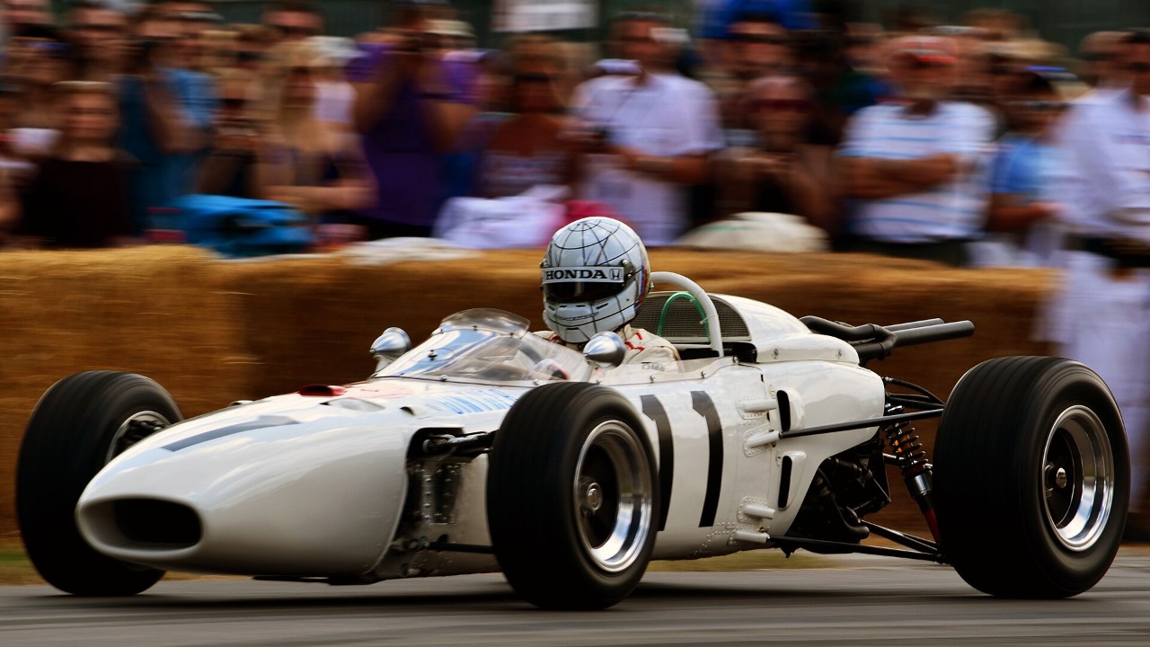 The Honda RA272 at the 2014 Goodwood Festival of Speed