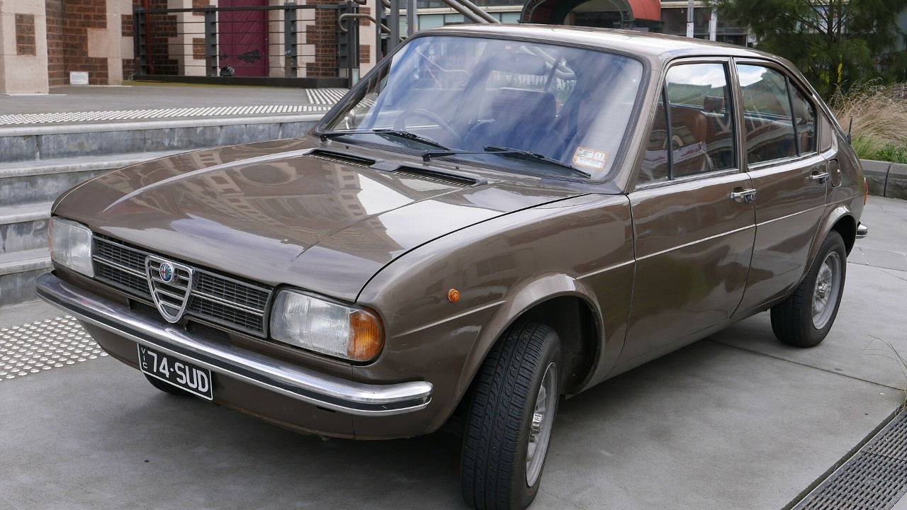 A 1974 Alfa Romeo Alfasud