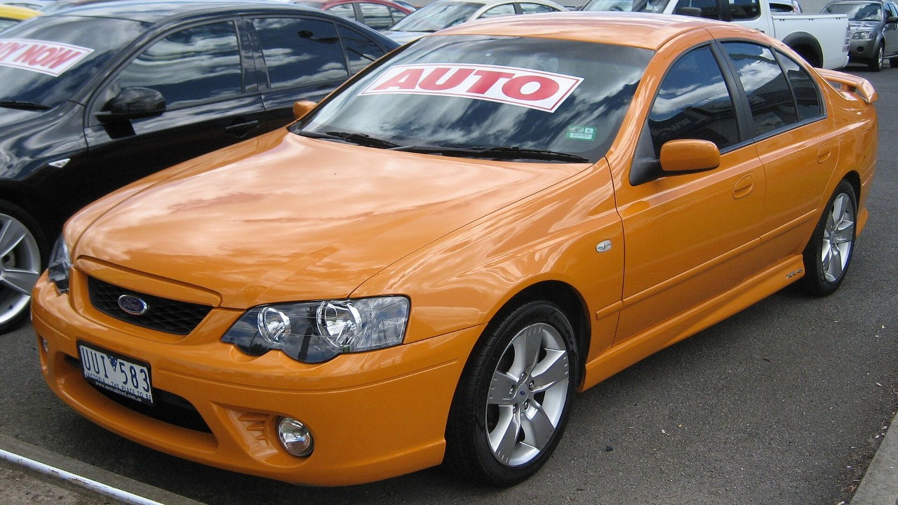 A 2006 Ford Falcon BF XR6 sedan