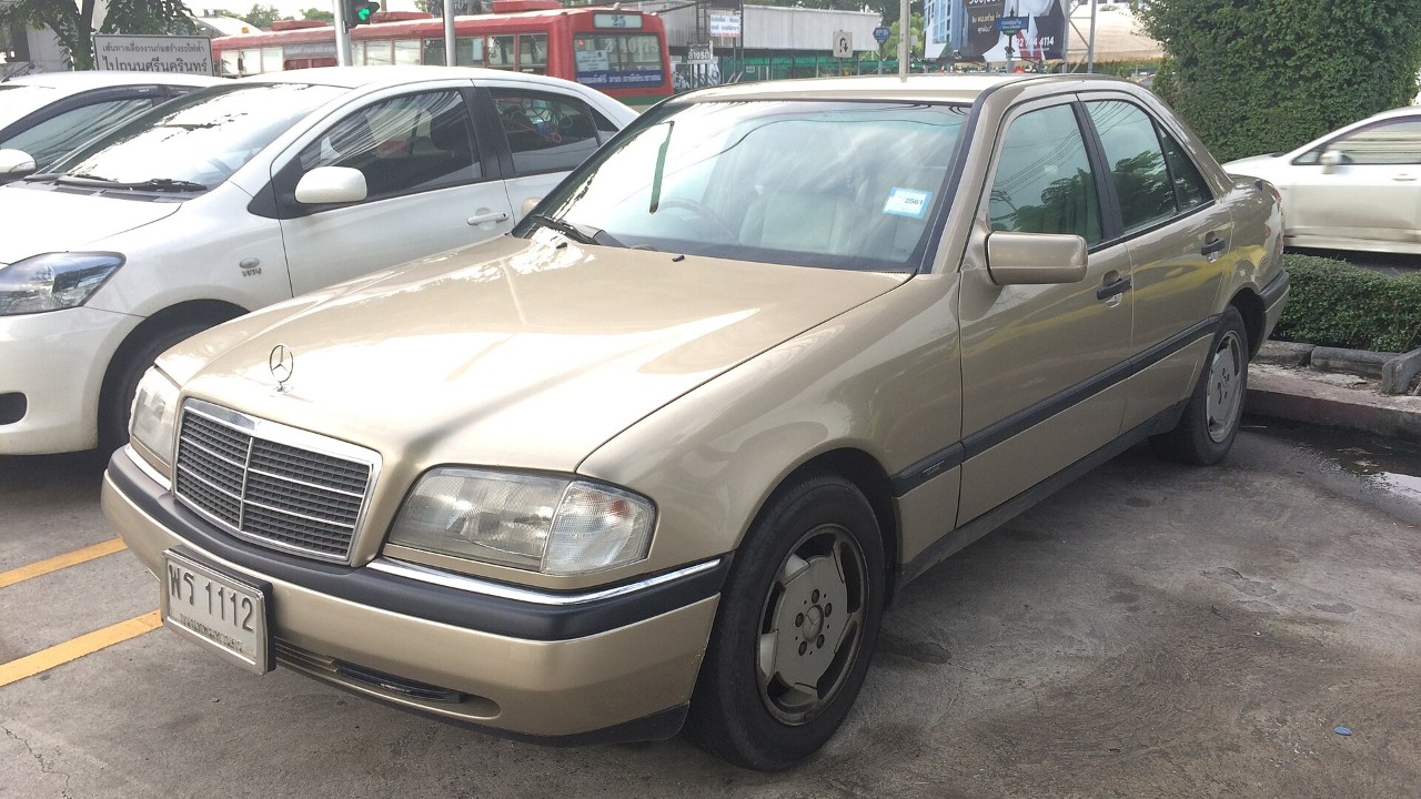 A Mercedes-Benz W202 C180 Classic sedan