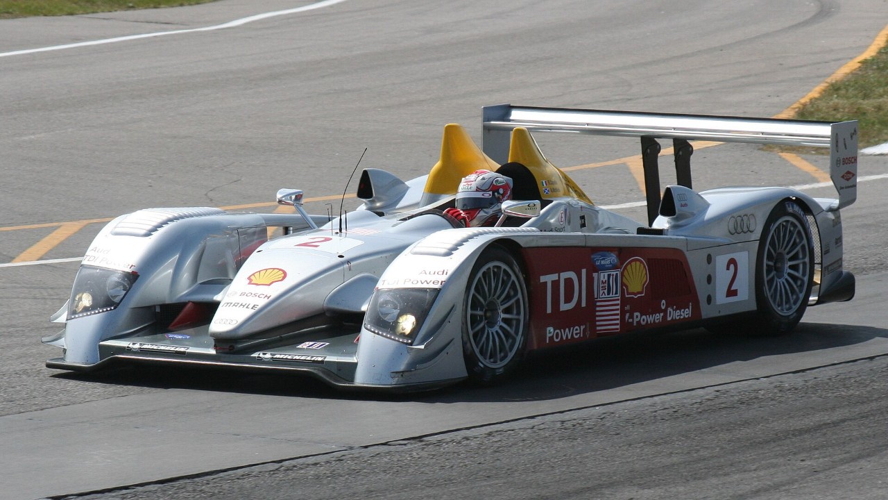 The Audi R10 TDI that won the 2006 Grand Prix of Mosport