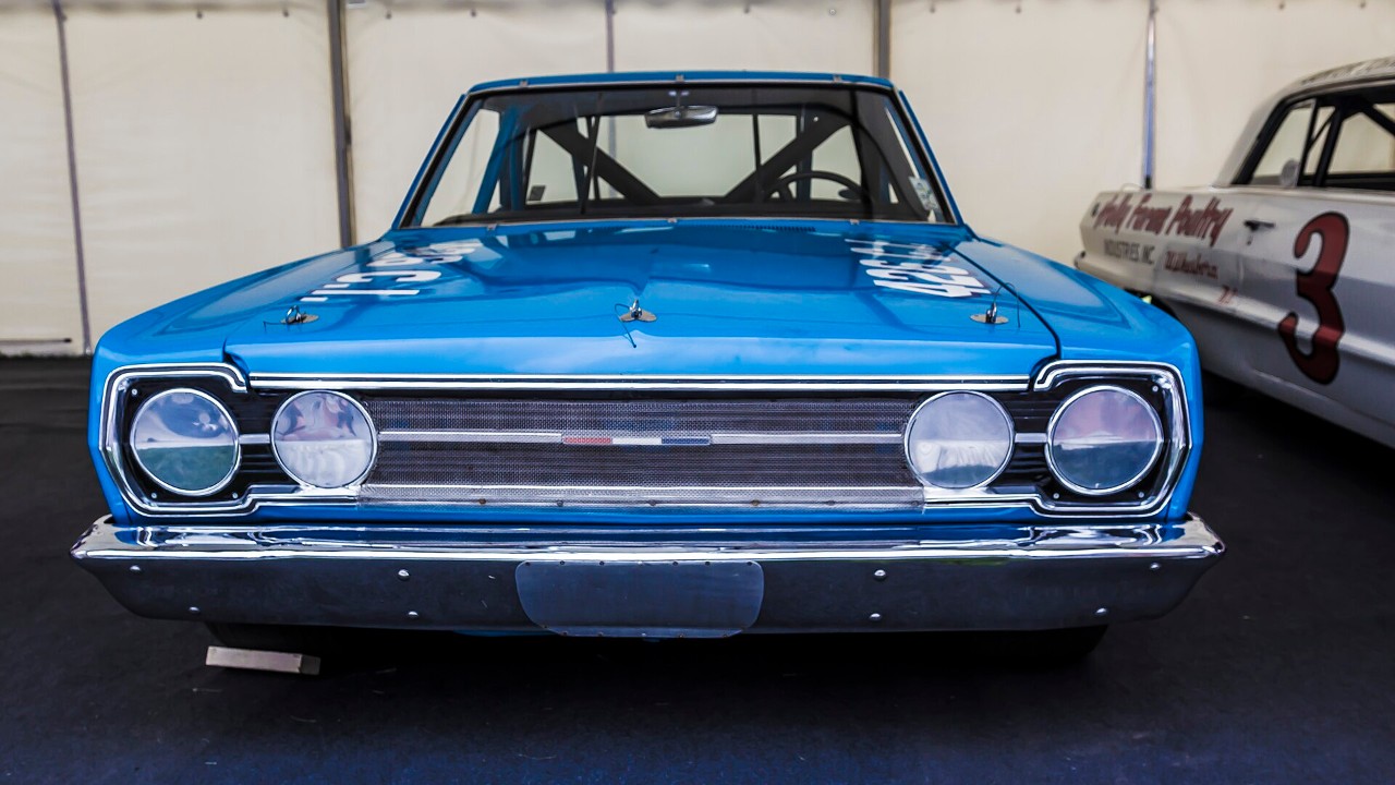 The Richard Petty 1967 Plymouth Belvedere race car