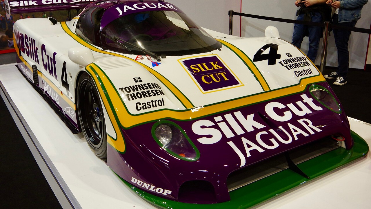 Jaguar’s 750-bhp V12 XJR-9 won Le Mans in 1988, the marque’s first win there since the 1957 D-type
