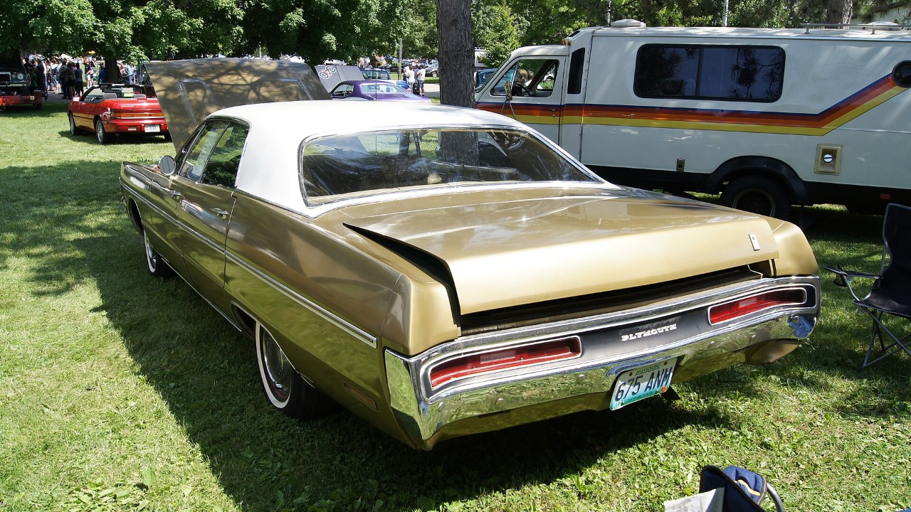 A 1970 Plymouth Sport Fury, the body the S/23 package used