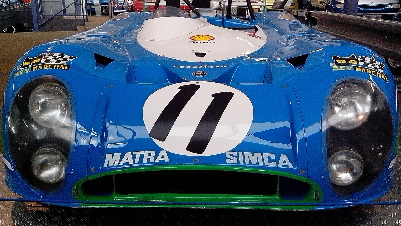 A Matra MS670 in the Espace Automobiles Matra collection