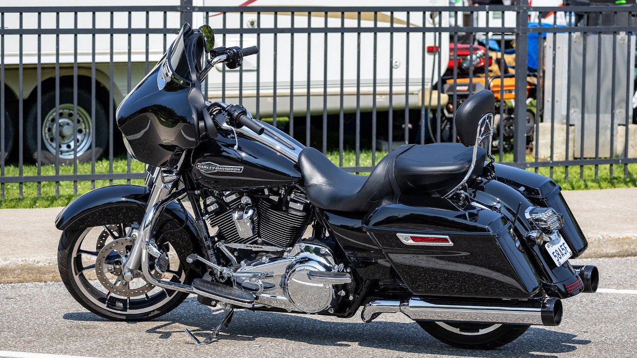 A Harley-Davidson Street Glide