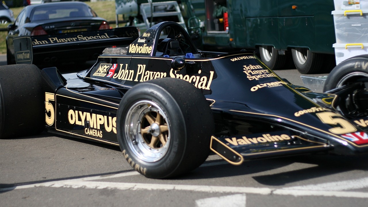 Mario Andretti's Lotus 79 at Snetterton