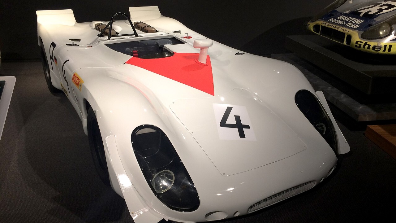 Steve McQueen, left foot in a cast, and Peter Revson took second at Sebring in 1970 in a Porsche 908