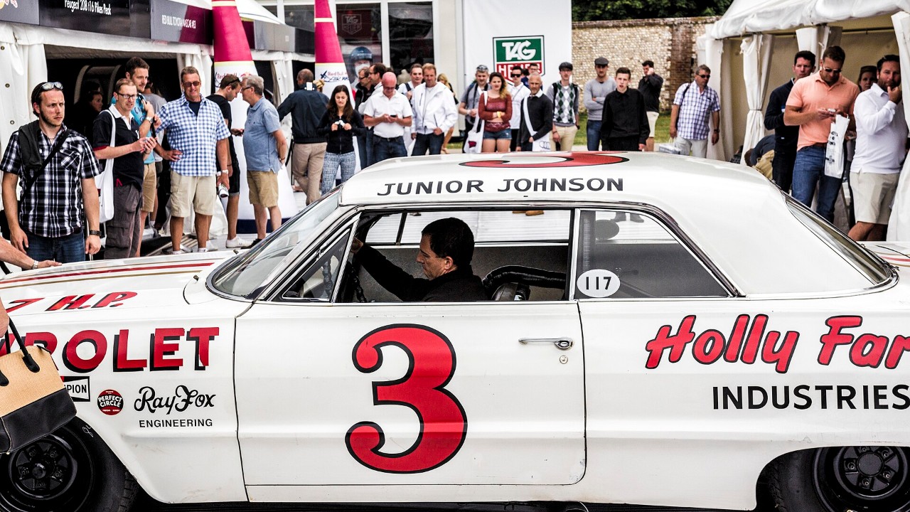 Chevrolet’s 427 ‘Mystery Motor’ won Junior Johnson a Daytona qualifying race in 1963 after GM had quit racing