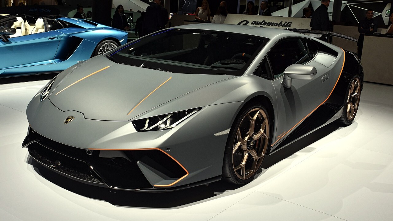 A Lamborghini Performante: the Huracán Performante