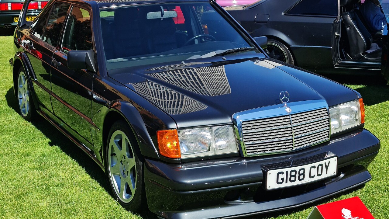 DTM homologation rules put the 190 E Evolution II’s huge rear wing on the road, and Mercedes built 502